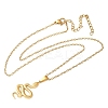 304 Stainless Steel Snake Pendant Necklaces for Women Men LS-NJEW-Z063-03G-06-2
