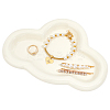 Porcelain Jewelry Dish Tray DJEW-WH0039-87-1