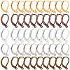 200Pcs 5 Colors Brass Leverback Earring Findings KK-SP0001-01-1