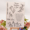 Silicone Clear Stamps DIY-A013-02-4