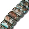 Synthetic Imperial Jasper Beads Strands G-Q050-A01-04-1