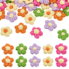 50Pcs 5 Colors Handmade Cotton Knitting Ornament Accessories DIY-ME0001-44B-1