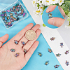 50Pcs Rack Plating Rainbow Color Alloy Beads FIND-SC0003-67-3