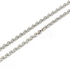Tarnish Resistant Fashionable 304 Stainless Steel Cable Chain Necklace Making STAS-A028-N081P-2