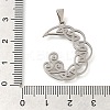 Anti-Tarnish 304 Stainless Steel Pendants LS-STAS-R131-04P-3