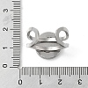 Tarnish Resistant 201 Stainless Steel Pad Ring Settings LS-STAS-K278-07B-P-4