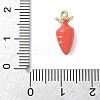 Alloy Enamel Pendants PALLOY-P314-02B-G-3