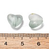 Frosted Transparent Acrylic Beads OACR-F013-08-3