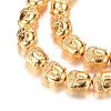Electroplate Non-magnetic Synthetic Hematite Bead Strands G-Q465-28G-1
