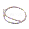 Ombre Effect Dyed Glass Beads Strands LS-GLAA-C043-01D-2