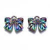 Rainbow Color Alloy Pendants & Link Connectors PALLOY-S180-146-NR-3