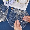 Polyester Mesh Bridal Veils AJEW-WH0470-10A-3