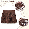 1Pc Suede Fabric Tassels Ribbon OCOR-GF0005-60B-04-6