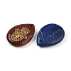 Natural & Synthetic Mixed Stone Pendants G-N345-05-2