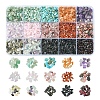 305G 15 Styles Natural Mixed Gemstone Chip Beads G-FS0005-63-1