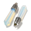 Opalite Pointed Big Pendants G-F766-02AS-04-2
