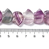 Natural Purple Fluorite Beads Strands G-F783-G04-01-3