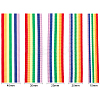Fingerinspire Stripe Double Face Rainbow Ribbon OCOR-FG0001-06-2
