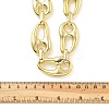Acrylic Chunky Coffee Bean Link Chain Necklaces LS-NJEW-D313-01C-3