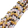 Natural Mixed Gemstone Beads Strands G-E576-06A-1