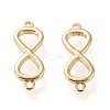 Brass Links Connectors KK-L006-004G-1