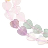 Natural Topaz Jade & Amethyst & Rose Quartz & Red Aventurine Beads Strands G-F811-A04-02-5