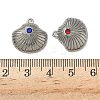 304 Stainless Steel Pendants STAS-F328-03P-3