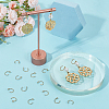 Beebeecraft 30Pcs 304 Stainless Steel Clip on Nose Ring Findings STAS-BBC0003-95G-4