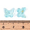 Transparent Spray Painted Glass Charms LS-GLAA-T016-22B-3