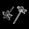 Resin Stud Earring Findings X1-FIND-H046-14-3