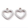 Non-Tarnish 304 Stainless Steel Charms STAS-Y002-04P-1