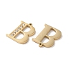 Real 14K Gold Plated 304 Stainless Steel Pendants STAS-L022-157G-B-2