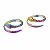 Snake Wrap Cuff Rings RJEW-N038-032-1