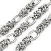 Non-Tarnish 304 Stainless Steel Link Chains CHS-A013-02P-1