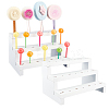 3-Tier Natural Wood Lollipop Display Risers ODIS-WH0030-56-1
