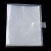 160 Pockets Transparent Jewelry Storage Book without Resealable Bags PW-WG24357-02-2