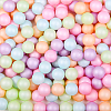 Olycraft Eco-Friendly Plastic Imitation Pearl Beads MACR-OC0001-10-4