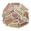 50Pcs PVC Self-Adhesive Inspirational Quote Stickers AJEW-R002-05A-3