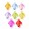 Autumn Theme Transparent Acrylic Pendants X-MACR-N013-027-1