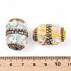 Handmade Indonesia Alloy Beads IPDL-B001-06-2