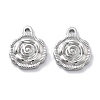 Anti-Tarnish 304 Stainless Steel Pendants STAS-R130-41P-1