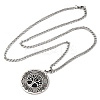 201 Stainless Steel Pendant Necklaces NJEW-C066-01P-2