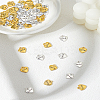60Pcs 2 Colors Tibetan Style Alloy Charms TIBEP-LP0001-20-1