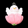 Cute Opaque Resin Pendants LS-RESI-L038-07P-05-2