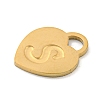 Ion Plating(IP) 304 Stainless Steel Pendants FIND-M017-01G-S-2
