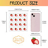 8 Sheets Plastic Waterproof Self-Adhesive Picture Stickers DIY-WH0428-002-2