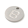 Non-Tarnish 304 Stainless Steel Pendants FIND-M017-02P-B-2