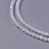 Cubic Zirconia Beads Strands G-F596-48I-2mm-3