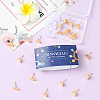 20Pcs Brass Stud Earring Findings KK-SC0006-80-7