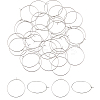 200pcs 316 Surgical Stainless Steel Hoop Earring Findings STAS-HS0001-26E-1